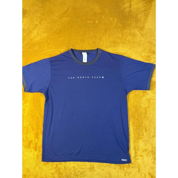 The North Face Other - The North Face Mens XL Gray Blue Short Sleeve T Shirt VaporWick Polyester
